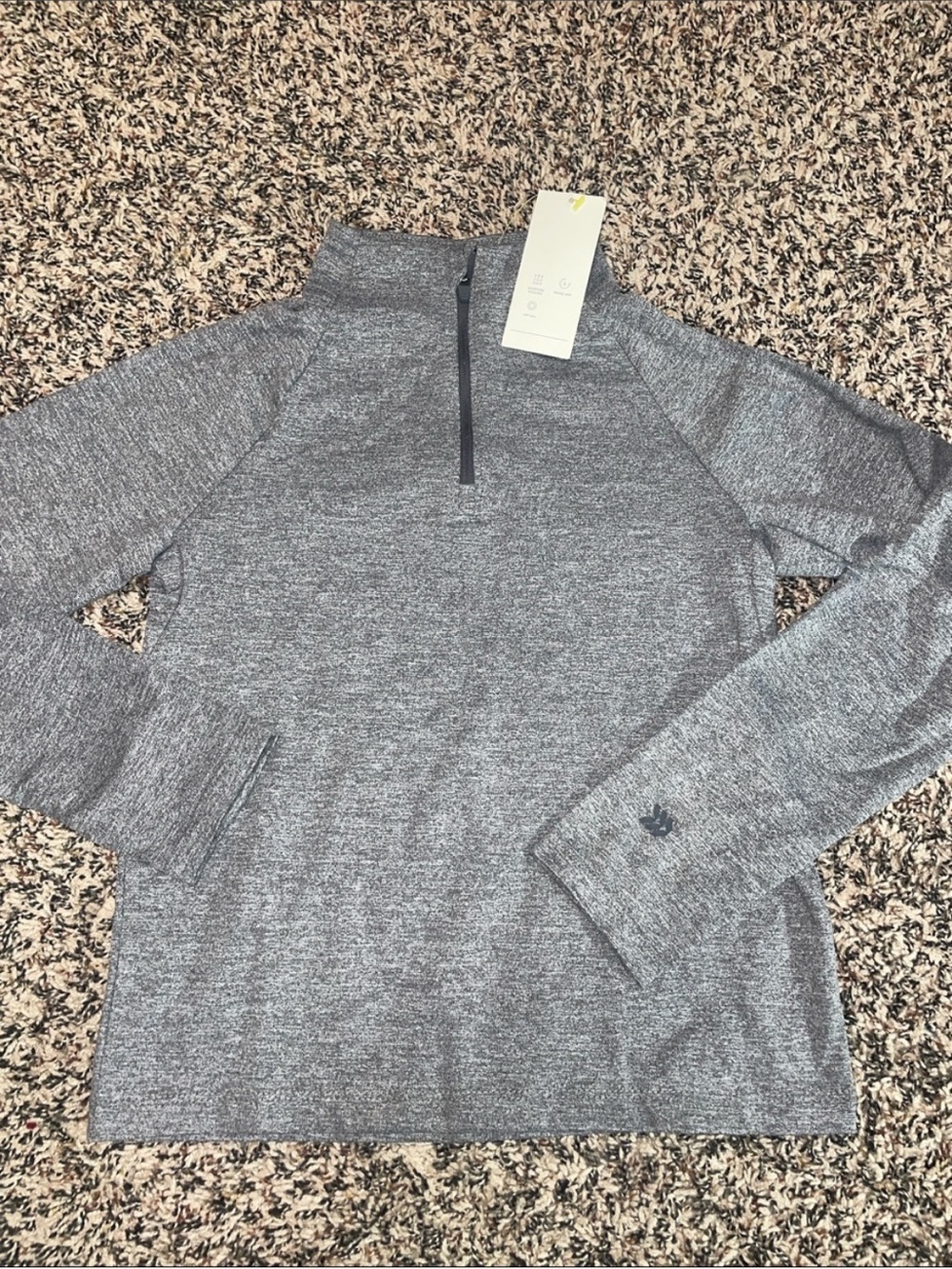 All In Motion Kids Performance Pullover Quarter Zip Gray Var Sizes NWT/NWOT